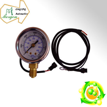 CNG auto photoelectric Pressure Guage with radial connection,CNG pressure guage