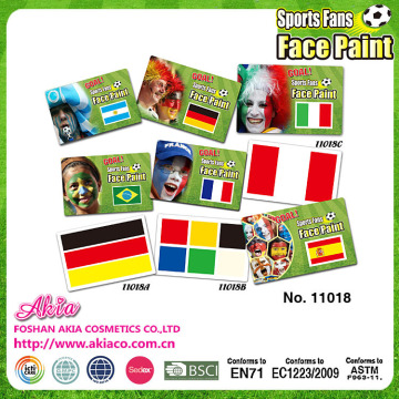 Sport face paint case makeup cream