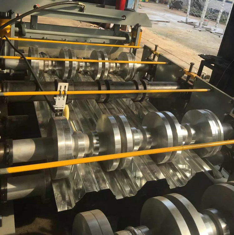 Floor Decking Sheet Roll Forming Machine