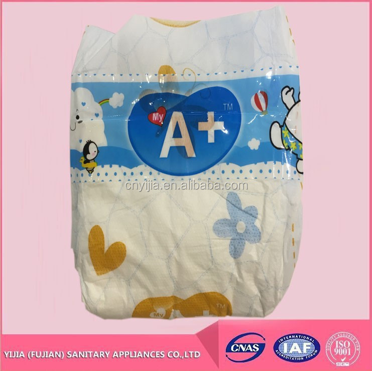 South American market colored sleepy disposable baby diapers