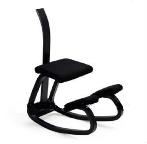 Wooden Ergonomics Kneeling Chair With Backrest