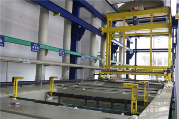 Rinse tank water washing technology bath