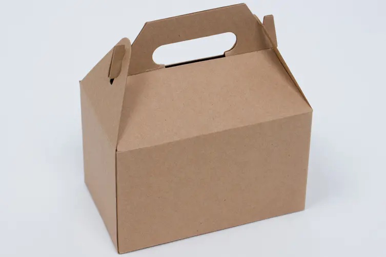 Sturdy Kraft Gable Box for Retail and Display