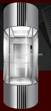 Panoramic elevator sightseeing lift for 13persons