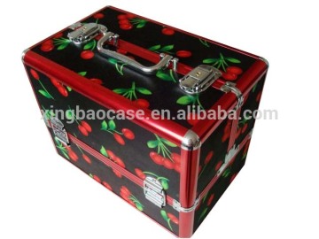 smart aluminum box cosmetic train case XB-CS593