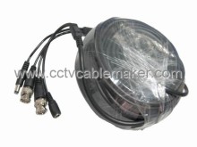 CCTV Video Power cable, CCTV Siamese Pre made cable