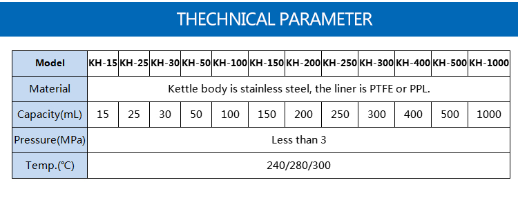 Cheap Vessel Teflon Lined Autoclave