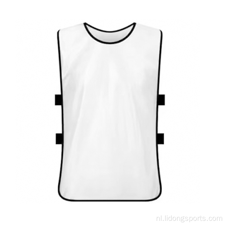 Pas afdruktraining Vest Bibs Soccer Bibs aan