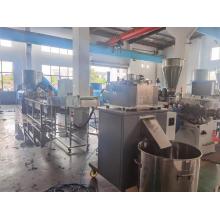 plastic film bags granulator line with compactor