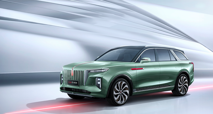 Hongqi Electric Car Ehs-3 Compact SUV New Energy Electric Transporter 4 Wheels Max Speed 160km/H