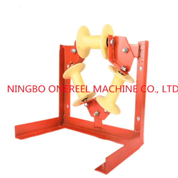 Ring Cable Pay-off Pulley Nylon Aluminum Wheel