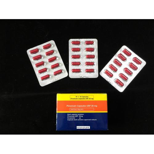 Piroxicam Capsules USP/BP 20MG