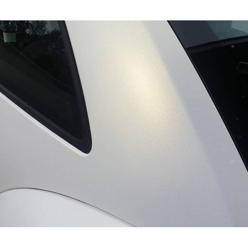 Pearl White Matte Gold Revin Vinyl