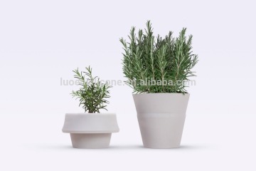 breakage-proof durable light silicone rubber flowerpot