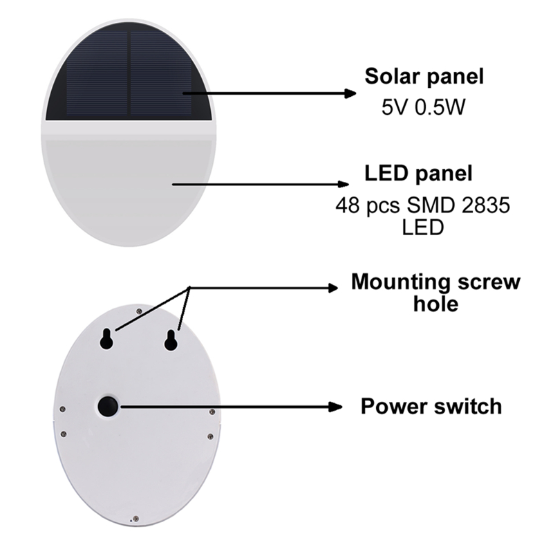 Solar Wall Mounted Led Fence Light Solar Wall Mounted Led Fence Light