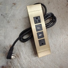 Gold Plated Desk Socket