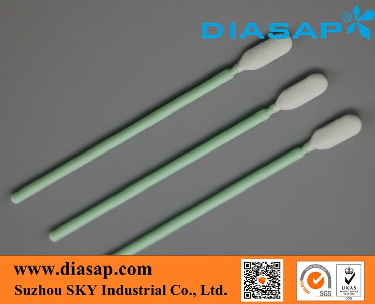 Cleanroom Polyester Swabs for Cleaning Scanner