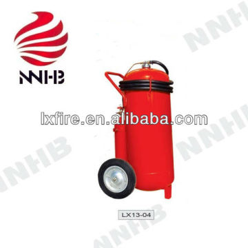 100kg Wheeled foam fire extinguisher with cartridge