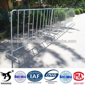 Galvanized Bike rack barricade