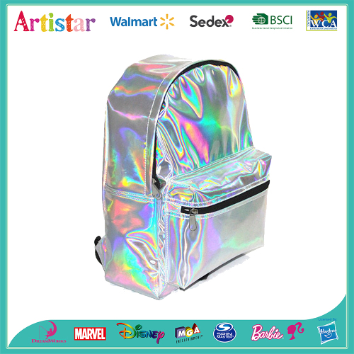 white laser backpack