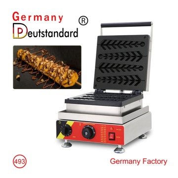 Kommerzielle weihnachtsbaumförmige Waffellutscher Waffeleisenmaschine