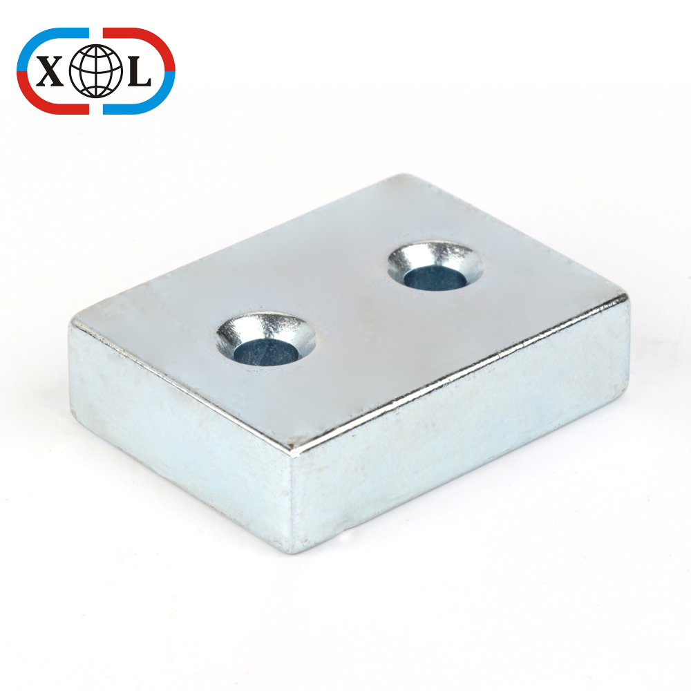 Two Countersunk Hole Magnet