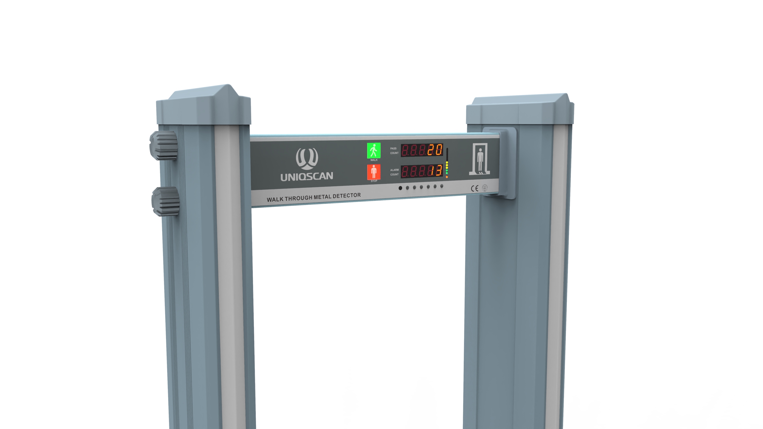 UM600 Waterproof Gate Walk Through Metal Detector