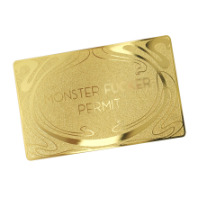 Custom VIP Metal Business Cards: Brass, Gold, and Stainless Steel Prints