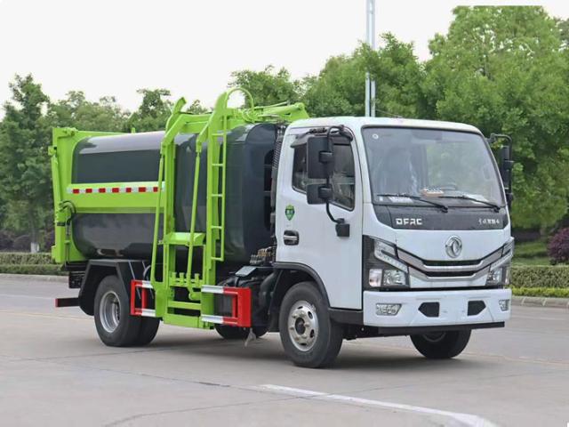 Dongfeng Dolica D6 Self Loading And Unloading Garbage Truck 2 Jpg