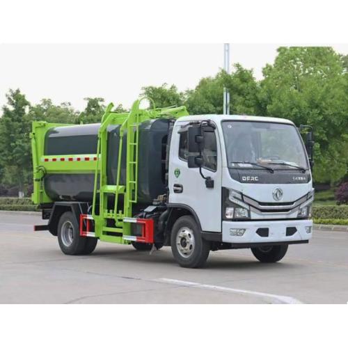 Dongfeng Side Loading Compactor Kitchen Truc sampah