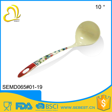 low price high quality plastic soup spoon melamine kitchen ware