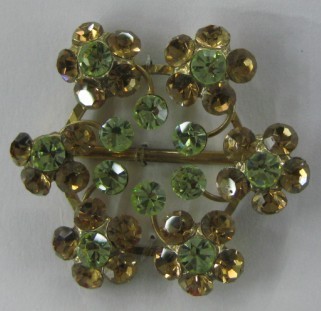 diamante crystal rhinestone brooch decorations