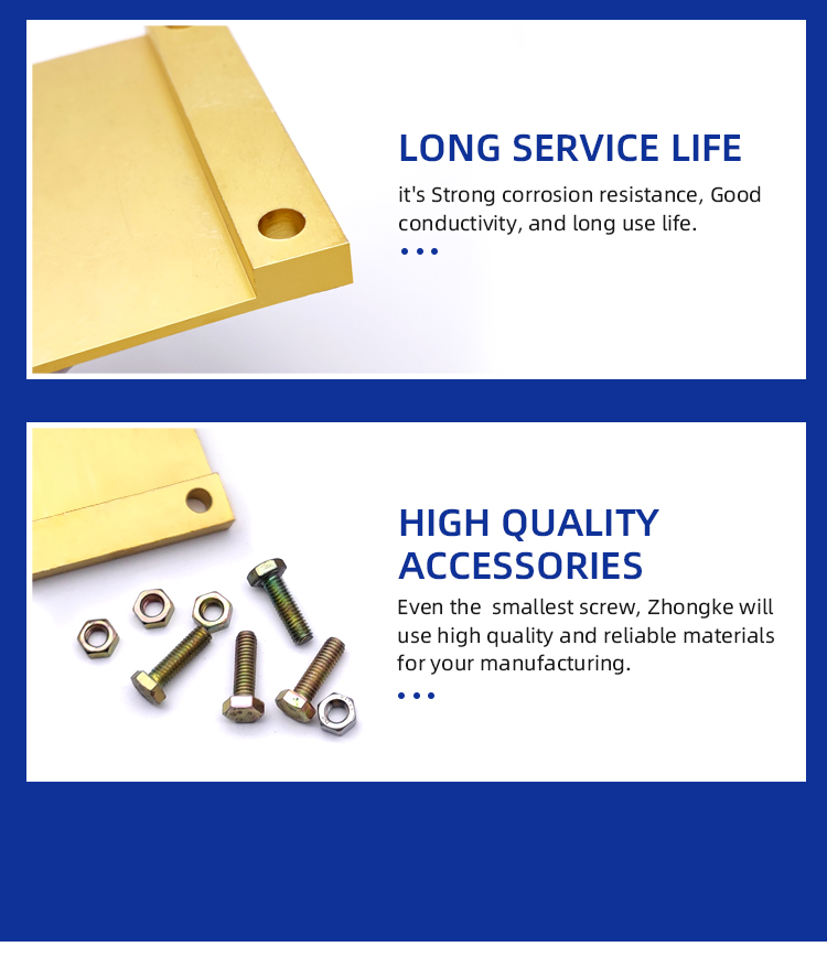 High quality ground clamp brass,cable clamp,Ground rod clamp for earthing and lightning protection system