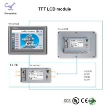 10.2 " tft lcd display 1024x600 480x800 tft lcd