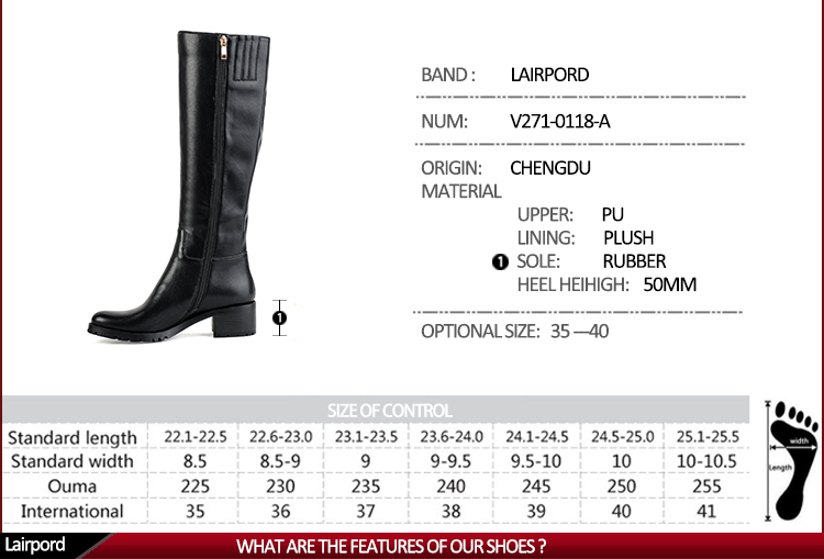 zipper closure calf elegant women leather boots