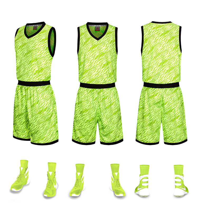 Uniforme de baloncesto de sublimación personalizada con bolsillo