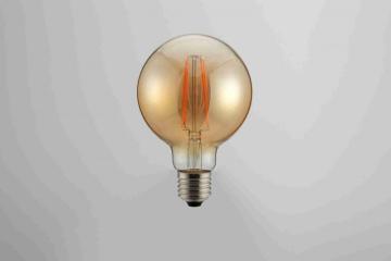 Classic LED Bulb Filament, G125 Decorative Vintage 4W