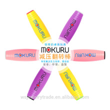 Mokuru The pressure reducer's plastic bar is flipped over Hot style relief toys Factory direct sales to make custom