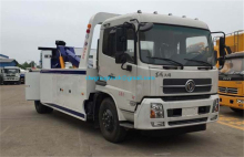 Dongfeng One pull two tow wrecker towing truck
