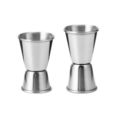 Factory Direct Stainless Steel Modulation Drinks Measuring Cup Bartender Double Jigger