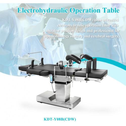 Ultral Low Position 520mm Hydraulic Operation Table