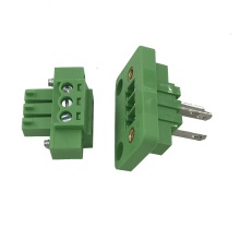 Morsettiera plug-in a 3 pin tramite pannello a parete