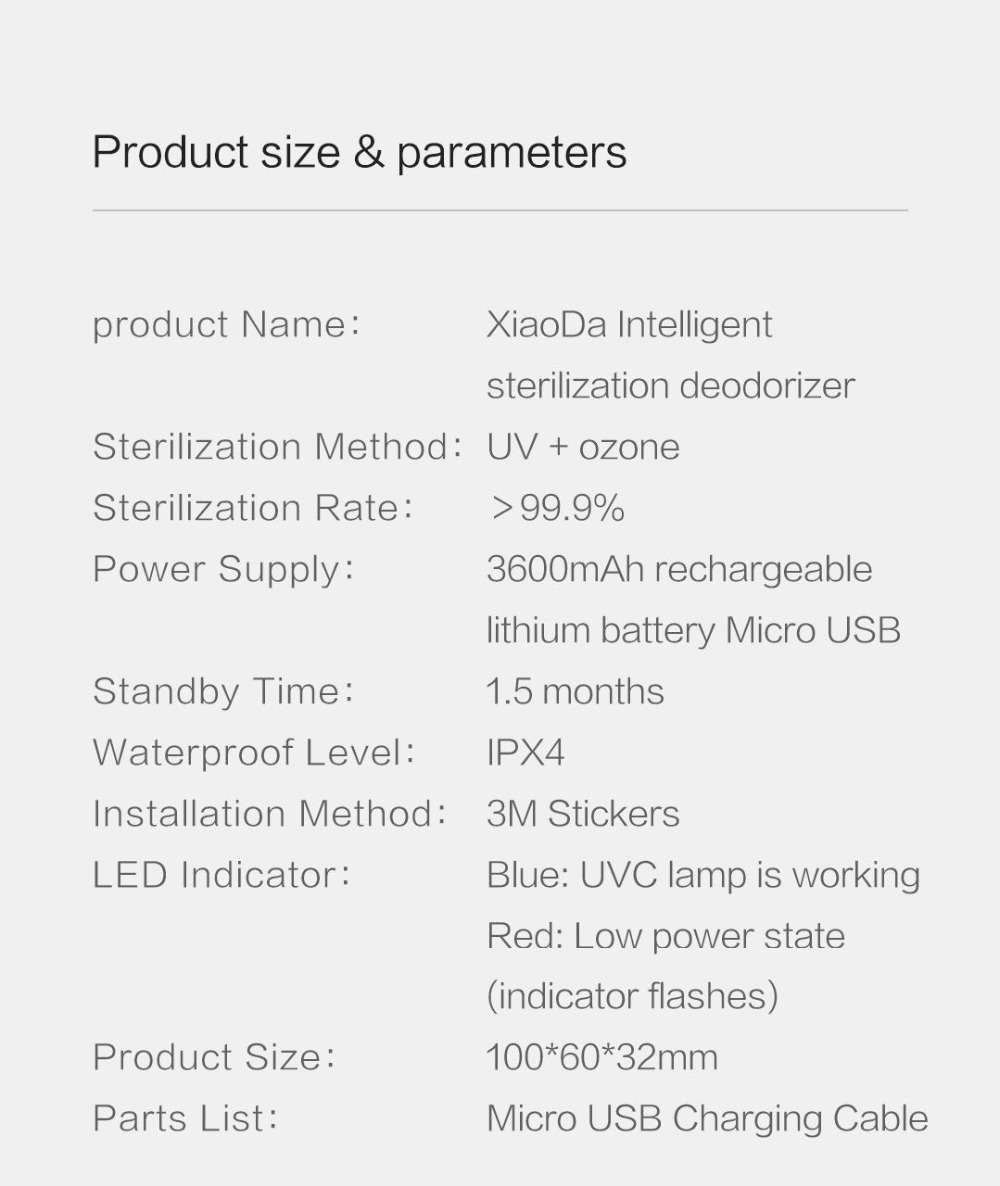 Xiaoda Uvc Ultraviolet Lamp