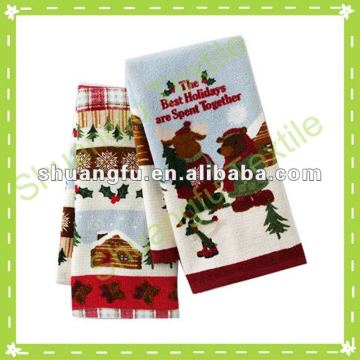 christmas kitchen towel