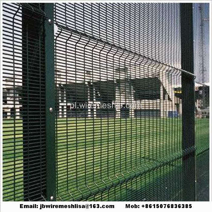 Pokryty PVC High Security 358 Fence