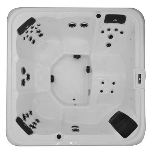Exercise Pool With Hot Tub 6 Persons Hydromassage Large Round Spa Hot Tub