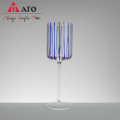 ATO Blue Borosilicate Glass Candle Holder for Wedding