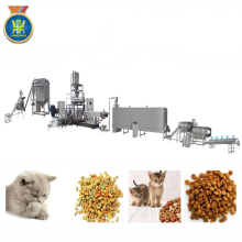 Animal food processing extruder machine dog cat food factory