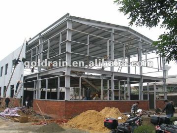 Steel structure for solar or other industrial product