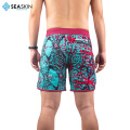 Seaskin Men Logo Custom Swim Beach Shorts